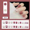 Nails hand wear nail wholesale short detachable finished product no engraving and grinding nail chip nail patch