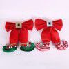 Christmas decorations European and American cute fairy feet bows christmas tree pendant Christmas Holiday Hotel shopping mall decoration