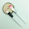 Manufacturer direct sales: facial mask brush, transparent crystal handle, film adjusting brush, cosmetic brush, facial hydrotherapy beauty tool
