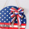Cross border spot: American Independence Day wooden door decorations are listed; national flag household holiday decorations; door hanging board