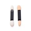 Double head sponge eye shadow stick eye shadow makeup cotton eye shadow brush beauty tool 5.5cm large and small head eye shadow stick