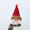 Christmas decorations: snowman, Santa Claus, cartoon dolls, Christmas atmosphere, creative holiday gifts