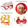 Christmas glasses party decorations Christmas decorations Photo Props Snowman elk eye frame