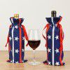 Cross border new products American Independence Day red wine bottle cover star spangled banner wine bottle bag holiday decoration gift bag
