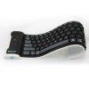 Wireless Bluetooth keyboard for iphonexsiso Android system waterproof folding silicone Bluetooth silicone keyboard