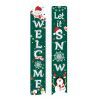 Origin: Christmas party decoration banner; European and American door Union; merryChristmas; porch banner