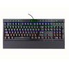 Magic refiner mk12 mechanical keyboard 104 key LED backlight magic keyboard special game mechanical keyboard for Internet bar