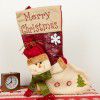 Large three-dimensional Christmas socks, Christmas socks, gift bags, Christmas candy bags, gift bags, Christmas decorations