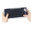 Multimedia keyboard wireless trackball keyboard Mini 2.4G wireless keyboard in one multimedia keyboard set