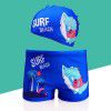 [baby's swimming trunks] children's swimsuits cute cartoon swimsuits boys hot spring flat angle baby swimming trunks