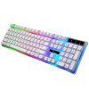 Cross border keyboard chasing leopard G21 wired USB game machine touch colorful light laptop keyboard KB
