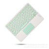 Suitable for Xiaomi round keycap wireless Bluetooth small new keyboard with touch pad touch control small portable Apple iPad