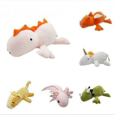 Cross border hot sale of dinosaurweightedplush hippopotamus dinosaur newt plush toys doll