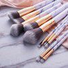 10 marbled makeup brush sets 5 large and 5 small makeup brushes Pu makeup bag beauty tools in stock