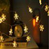Origin: LED lights, snowflake lights, Christmas atmosphere decoration, USB remote control lights, wholesale