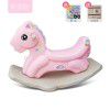 Children's music little horse rocking horse thickening plastic large baby rocking chair car one year old gift toys