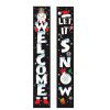Origin: Christmas party decoration banner; European and American door Union; merryChristmas; porch banner