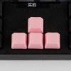 PBT keyless cap 1U thickened mechanical keyboard r1r2r3r4oem high monochrome multicolor rainbow matching