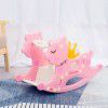 (wholesale) children's rocking horse toys indoor baby rocking chair dual purpose armchair baby music Trojan