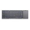 New folding touch keyboard large touch pad usb-c charging mobile phone tablet wireless folding keyboard