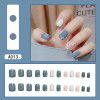 Nails hand wear nail wholesale short detachable finished product no engraving and grinding nail chip nail patch