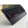 Magic refiner mk12 mechanical keyboard 104 key LED backlight magic keyboard special game mechanical keyboard for Internet bar