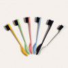 New small fresh eyebrow brush multi-purpose hair breaking brush household makeup eyebrow brush eyelash double head comb brush hair dressing tool