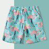 Beach pants, men's swimming pants, men's 5-point anti embarrassment shorts, can be launched into the water, couple's loose style, hot spring beach