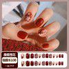 Wearing nails: medium and long-term, 2022 new colorful net red nail stickers, removable nail enhancement products, wearing nails