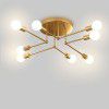 New cross-border creative ceiling lamp modern iron art lamp Nordic led ceiling lamp bedroom lighting home lighting