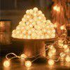 Cross border led round ball bubble ball light string colorful lights full of stars wedding lights outdoor Christmas day birthday decoration