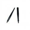 Tweezers stainless steel black eyebrow clip eyebrow trimming 1.2 / 1.5 flat and oblique mouth beauty tool eyebrow makeup tool set