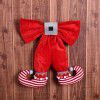 Christmas decorations European and American cute fairy feet bows christmas tree pendant Christmas Holiday Hotel shopping mall decoration
