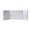 Applicable to iPad samwin mobile phone universal three fold touch mouse and folding aluminum alloy Bluetooth Keyboard