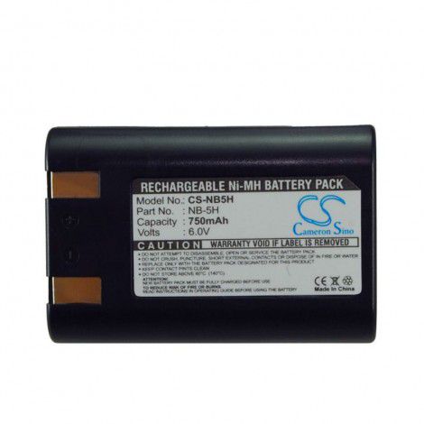 Manufacturer's direct supply CS (applicable to nb-5h Canon powershot600a5d350s1020 camera battery)