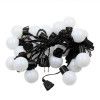 LED color light string light 5cm diameter round ball light string Christmas studio wedding outdoor lighting festival decorative light