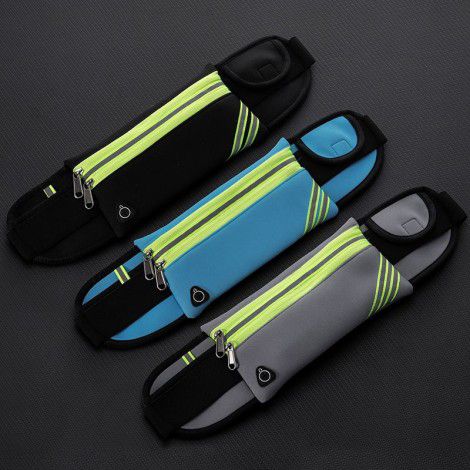Sports waist bag, running mobile phone bag, men's and women's multi-functional outdoor equipment, waterproof and invisible new mini belt bag