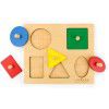 Geometric graphics panel children Montessori teaching aids shape matching wooden puzzle puzzle toys
