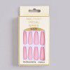 Factory direct sales: matte frosted nail patch, long ballet, finished product, 24 pieces, boxed, wearing nail enhancement tools, nail pieces