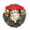 30cm shopping mall, hotel, supermarket decoration, Christmas decorations, Christmas garlands, manufacturers, wholesale doors, hanging rattan rings