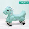 Children's music little horse rocking horse thickening plastic large baby rocking chair car one year old gift toys