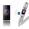 Ak008 creative Mini Pocket Mini Bluetooth dial-up dual card flashlight pen type spare phone with small fan