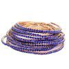 European and American women's diamond Elastic Bracelet color zircon Rhinestone claw chain color diamond bracelet Gem Diamond Bracelet wholesale