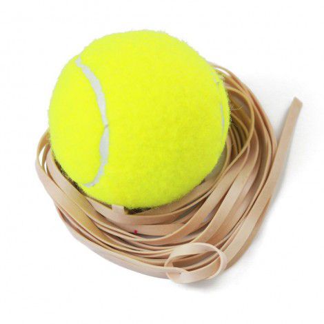 Beginner training tennis with rope (2 sets of tennis trainers)