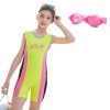 Wholesale Korean ins hot spring small, middle and large children's swimsuit cross-border one-piece professional training clothes girls' swimsuit
