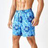 Water park men's surfing swimming trunks adult anti embarrassment 2022 new low waist flat corner Boxer Shorts hot spring