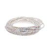 European and American women's diamond Elastic Bracelet color zircon Rhinestone claw chain color diamond bracelet Gem Diamond Bracelet wholesale