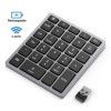 28 key rechargeable Bluetooth wireless digital keyboard 2.4G digital keyboard Bluetooth digital keyboard manufacturer wholesale
