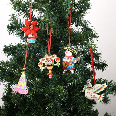 European and American cross-border new Christmas tree decorations, Santa Claus decorations, resin figures, Christmas pendants, holiday gifts