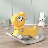 Rocking horse, little horse, children rocking horse, baby, dual-function stroller, two in one, birthday gift